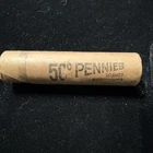 OLD ROLL LINCOLN WHEAT PENNY GEM 1955-S/BU UNC  OBW.