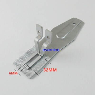 6x32mm Arbeitsklemme Fußvorschubplatte Set für Juki LK1900 Bartacking Machine