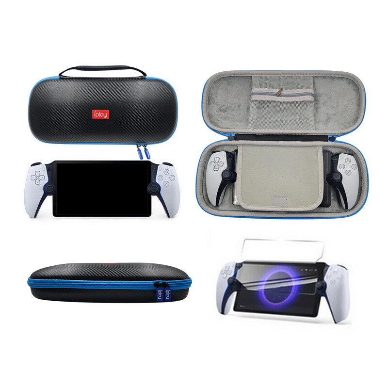 For PlayStation Portal PS5 Console Remote Player Hand Bag Case +Screen  Protector