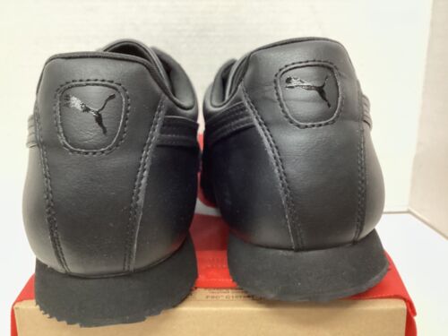 Puma Roma Basic Mens sneaker #353572 17 Black Never Worn "Vintage" - Picture 5 of 7