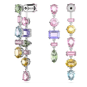100 Authentic SWAROVSKI Crystals Long Reverse Gema Drop Earrings 5656417