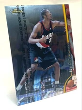 Kelvin Cato #27 w/Protector Topps Finest NBA Blazers FAST SHIPPING!