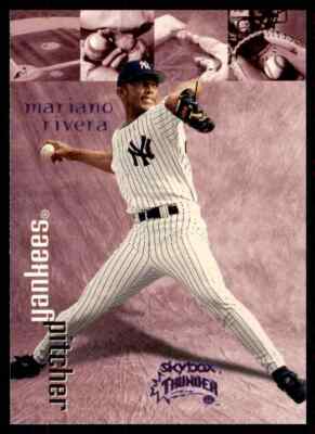 1999 Skybox Thunder Rant Mariano Rivera New York Yankees