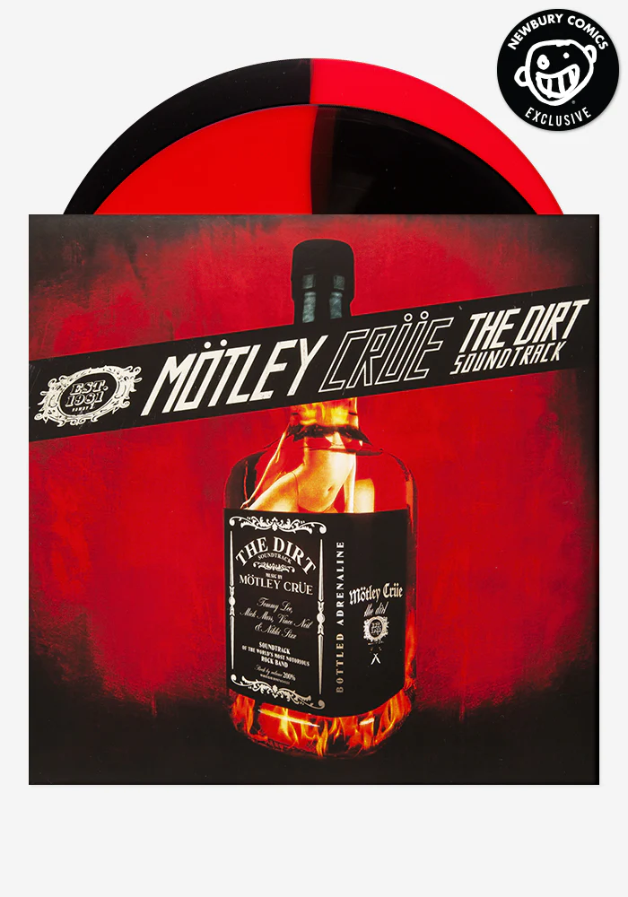 MOTLEY CRUE Soundtrack - The Dirt Vinyl 2xLP BLACK/RED SPLIT MINT Greatest Hits