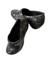 Nurse Mates Pillow Top Bryar Slip On Clogs Paisley Women's Size 9 M No Slip