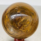 Natural Tiger Eye stone ball quartz crystal ball Reiki healing 1800G — photo 10