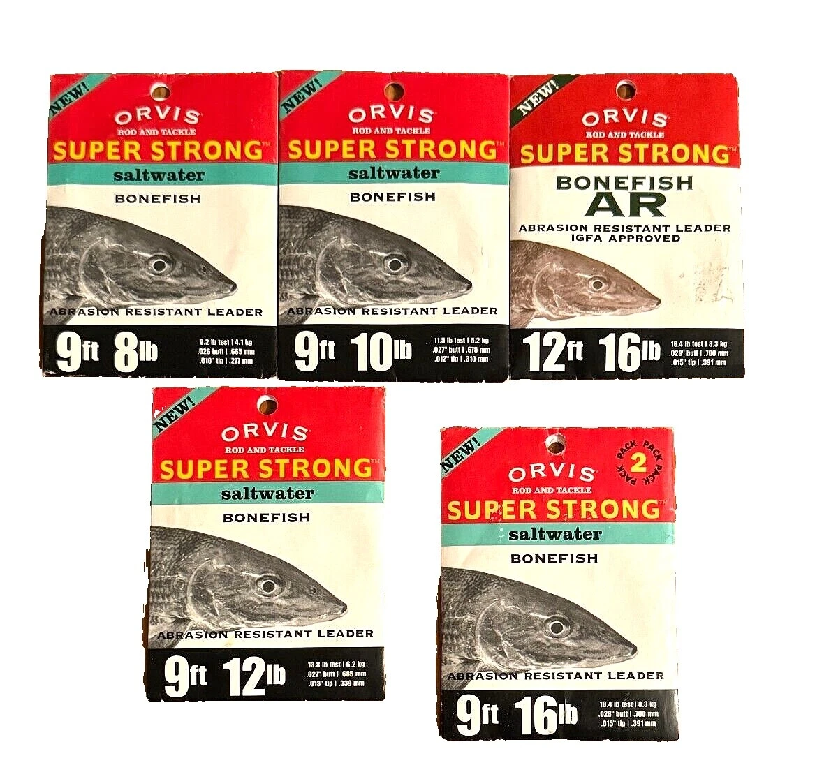 Orvis líneas y líderes de pesca con mosca