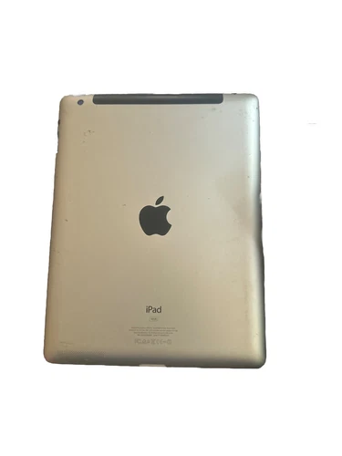 Apple iPad 3 A1430 Back Housing w/ Battery Rear Cover Silver - Picture 7 of 11