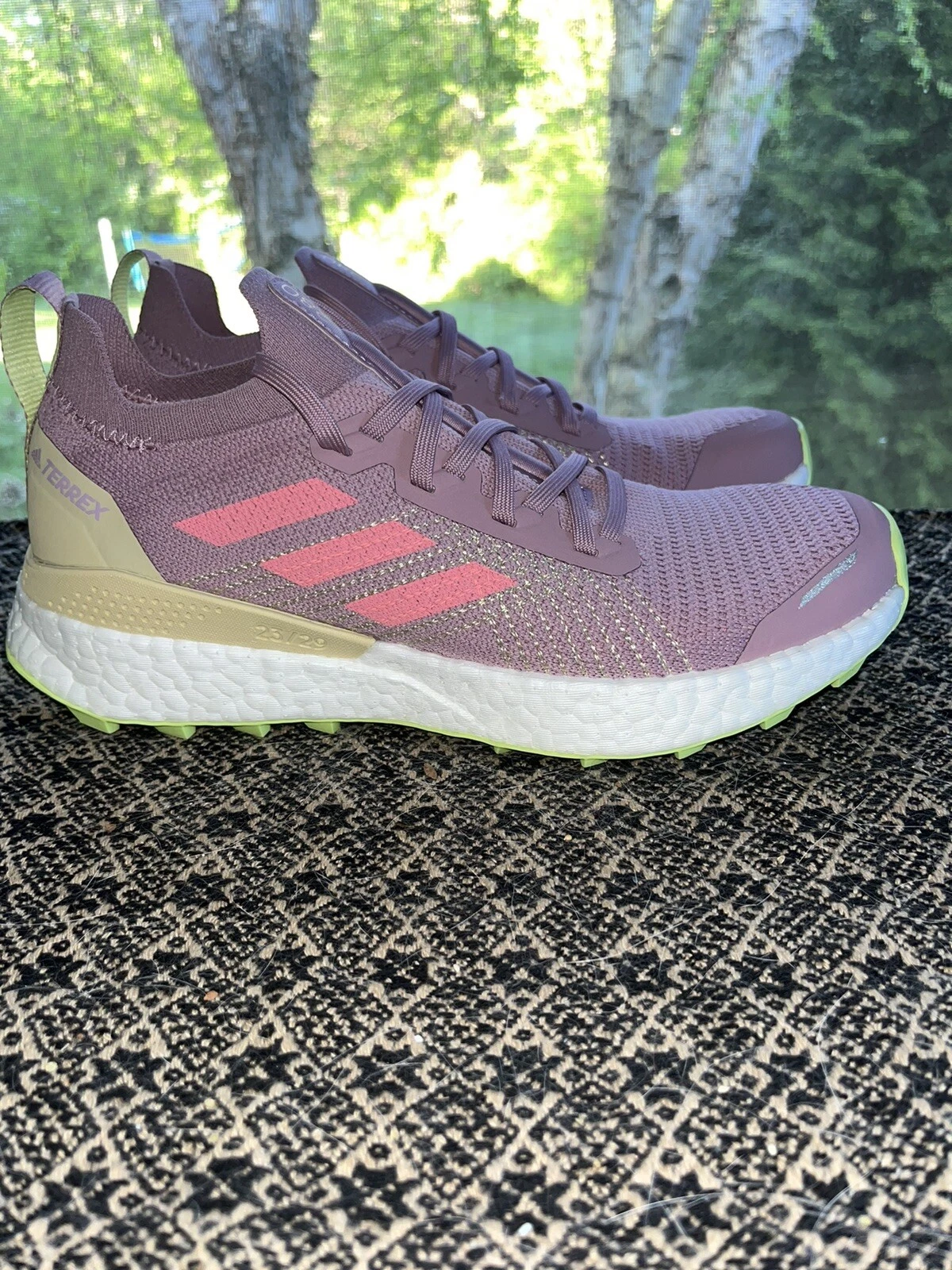 Scarpe da trail running Adidas Terrex Two Primeblue Ultra Boost da donna taglia 8 5 nuove