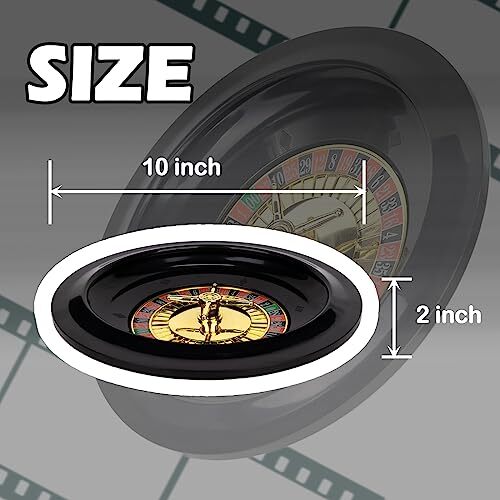 10 Inches Roulette Wheel, American Style Roulette, for Game Night eBay