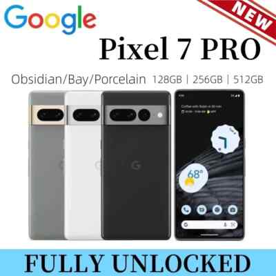 New Sealed - Google Pixel 7 Pro 5G 512GB丨256GB丨128GB Fully Unlocked - All Colors