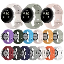 For Google Pixel Watch 3 41/45MM Replacement Strap Silicone Sports Watch Band