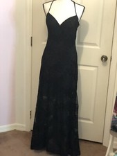 Charlotte Russe Lace Bohemian maxi Women dress Size L