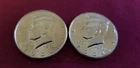 2004 P&D NIFC Kennedy Half Dollars. Circulated Coins. Clad.