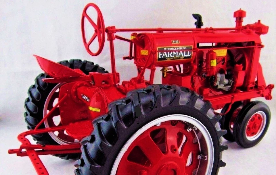 FarmAll Farm Tractor 1930s 1940s Vintage Machinery 1 12 Model Diecast F20 F 20 - Image 3 of 4