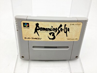 Jogo De Nintendo Super Famicom Romancing Saga 1 2 3 Usado