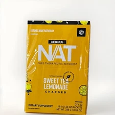 Pruvit OSNAT Ketones SWEET TEA LEMONADE CHARGED 20 PACK FREE SHIPPING EXP:03/26