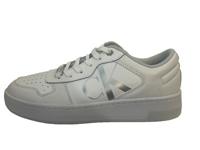 CALVIN KLEIN JEANS Basket Cupsole Bold Mono Damen UK 7 US 9.5 EU 41 Ref M746*