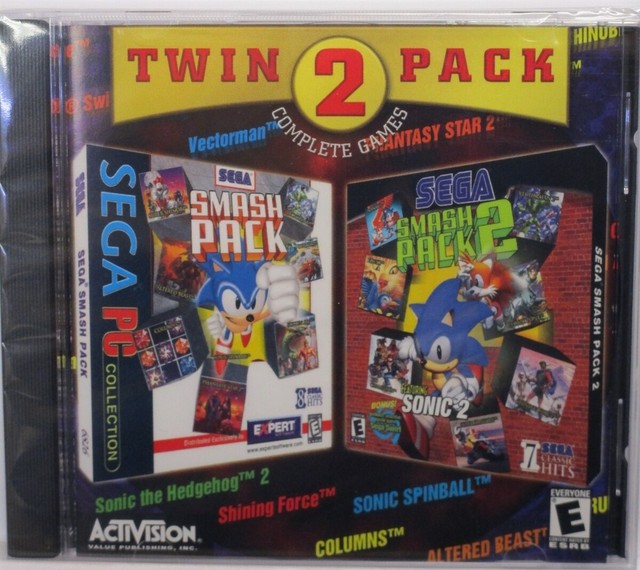 Video Game PC Sega Smash Pack & Smash Pack 2 NEW SEALED Jewel eBay