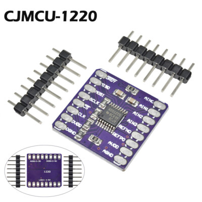 CJMCU-1220 ADS1220 ADC SPI Low Power 24-Bit A/D Analog-to-Digital Convert Module