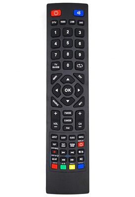 Ersatz Fernbedienung für Blaupunkt LED LCD 3D TV Fernseher Remote Control
