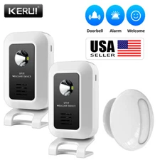 Wireless Entry Door Bell Welcome Motion Sensor Detector Gate Chime Alert Alarm