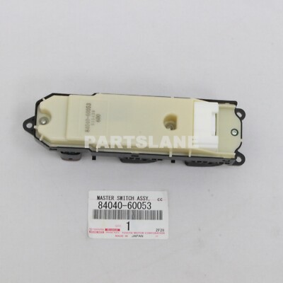 はるのり　1105040 84040-60053 Toyota OEM Genuine MASTER SWITCH ASSY, POWER WINDOW