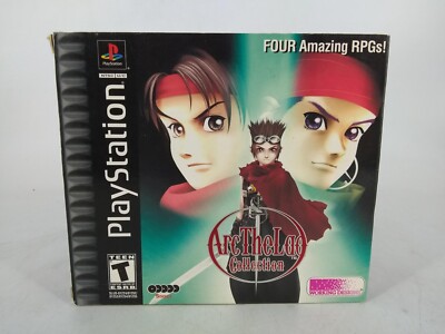 Arc the Lad Collection Sony PlayStation PS1 CIB Complete
