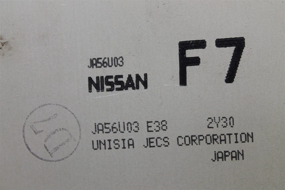 JA56U03E38 Nissan Altima 2003 Unidad de control del motor Módulo ECU OEM 4C6 536 B2 Foto 3 de 4