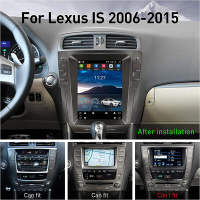 For Lexus IS200 250 300 350 Tesla Style Touch Screen Android Radio