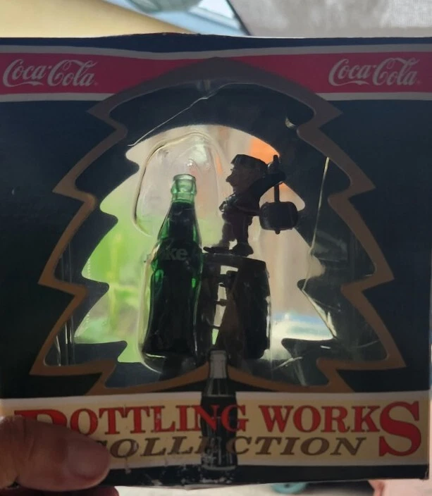 Coca Cola Trim-A-Tree Collection Ornament Bottling works - Image 4 of 4