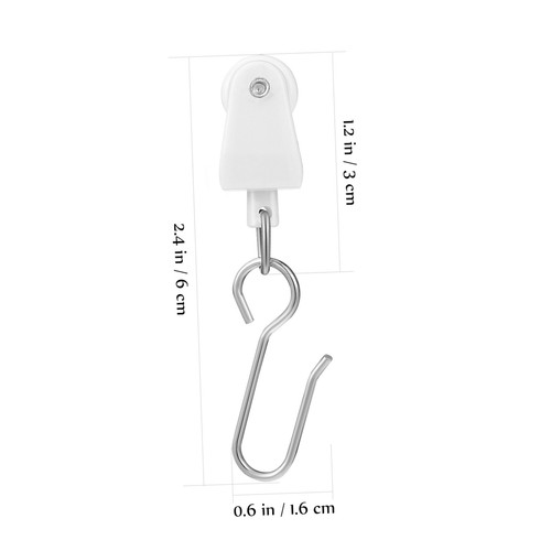 30 Stück Gardinenschienen Schieberollen Laufbahn Gleiter Zubehör Gleiter Wohnmobil - Bild 3 von 9