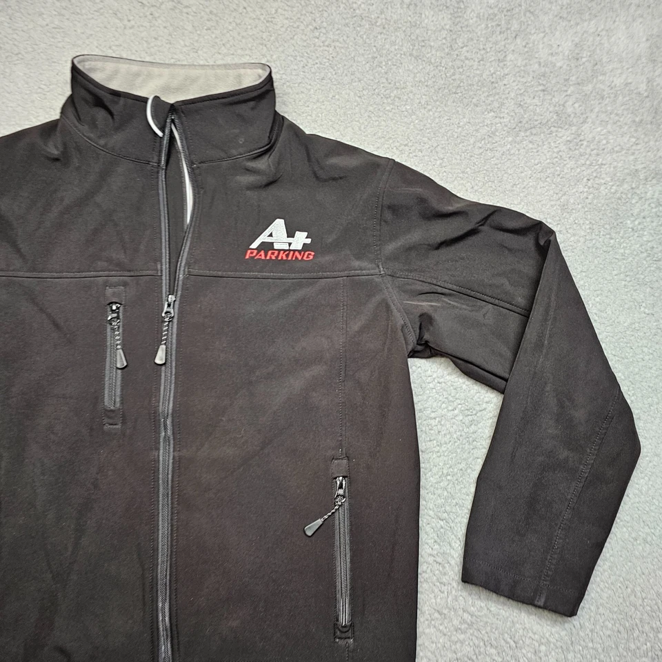 Devon Jones Jacket Men's Medium Black A+ Valet Parking Full Zip Long Sleeve - Image 4 of 4