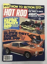 Hot Rod Magazine Oct 1977/‘78 New Cars/Blown Chevy Engine Buildup/Tech Tips