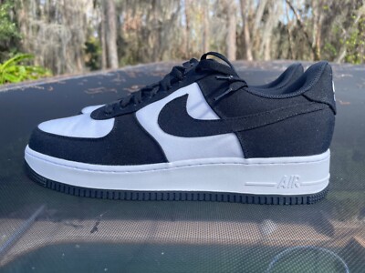 New Nike iD Air Force 1 Size 12.5 Panda | eBay
