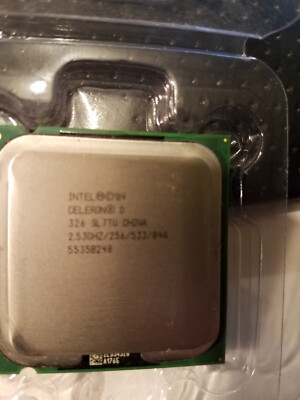 Intel Celeron D 326 256 KB L2 Cache 533MHz FSB 2.533 GHz Socket 775 CPU SL7TU