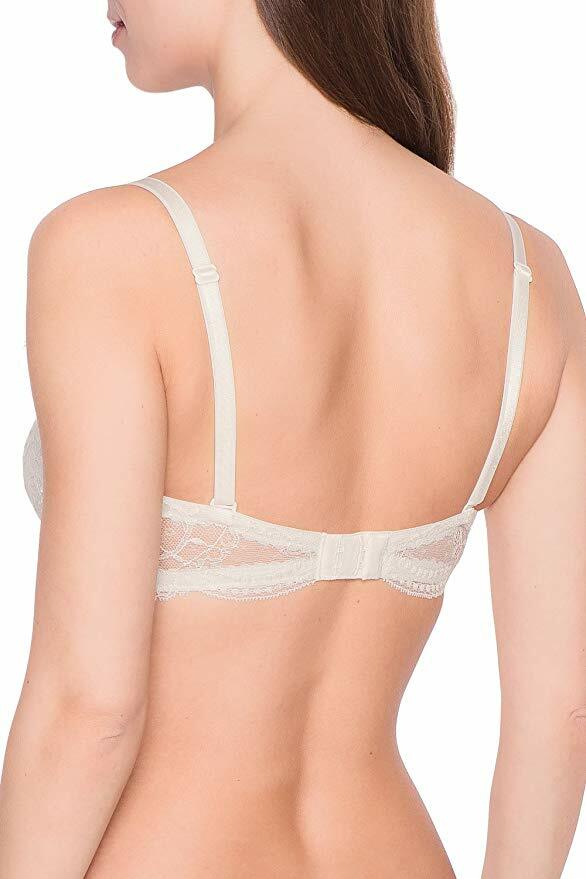 Soutien-gorge Bandeau Lise Charmel - Taille 90D, Nacré, Avec Armature, Neuf Avec étiquettes