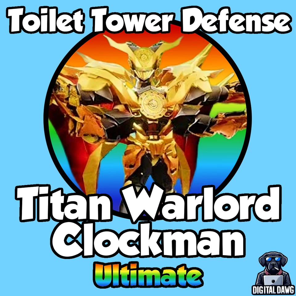 Titan Warlord Clockman Ultimate NEW | Toilet Tower Defense TTD ttd