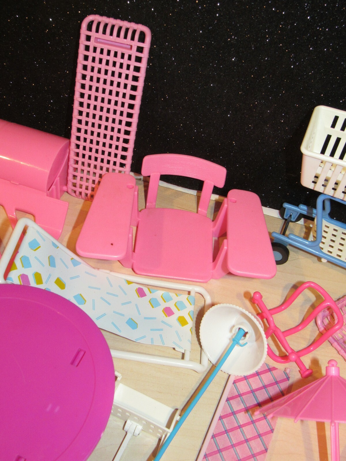 Vintage Lot of 19 Barbie Furniture and Accessory Lot w/Dentist Chair eBay