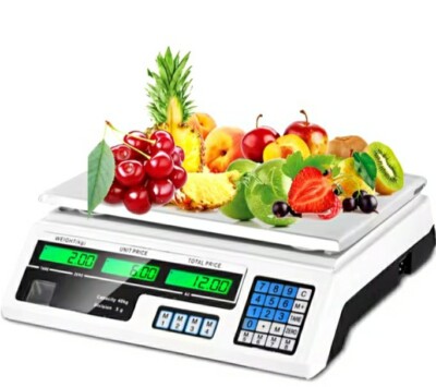 Profi Waage 40kg Akku oder Strom für Ambulanten Messen Shop