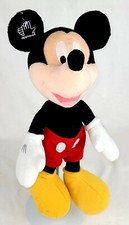 Vintage 1990's Disney Mickey Mouse 14" Character Plush with Applause Hard Tag