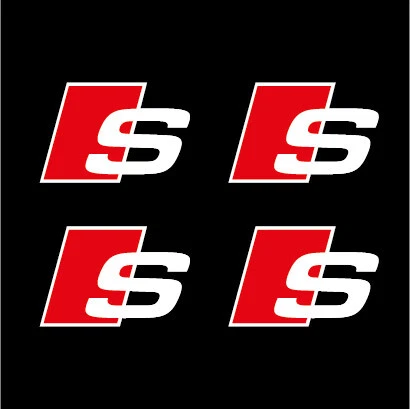 Tapicería interior Audi línea S pegatina calcomanía logotipo se adapta a A6 A7 A8 A3 A4 Q7 Q5 RS sline Foto 4 de 4