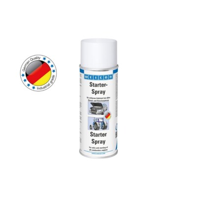 WEICON Starter-Spray Starthilfe für Diesel- und Benzinmotoren | 400 ml