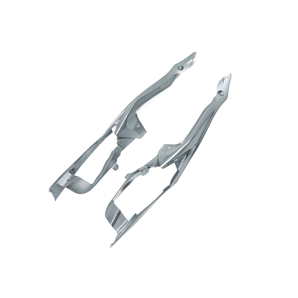 White Silver Fairings Kit for Suzuki K8 2008 - 2010 GSXR600 GSXR750 ABS Body Kit