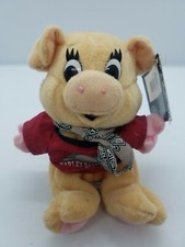 HARLEY DAVIDSON Racer The hog Stuffed Bean Bag Plush Animal 1997 pig