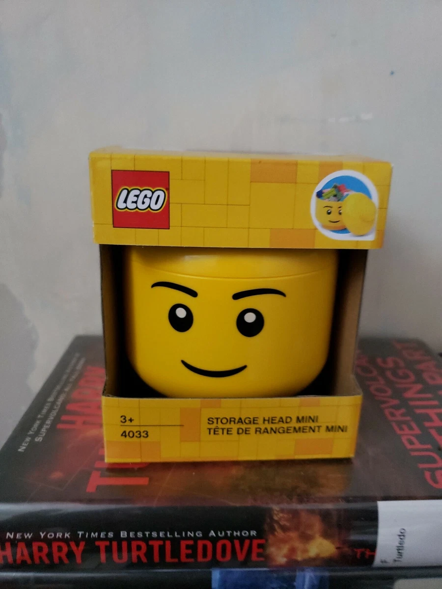 Lego mini storage head hot sale