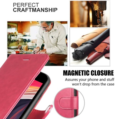 Pour Moto G 2025 Coque Housse Téléphone Antichoc Portefeuille + Verre Trempé Protecteur - Photo 36 sur 48