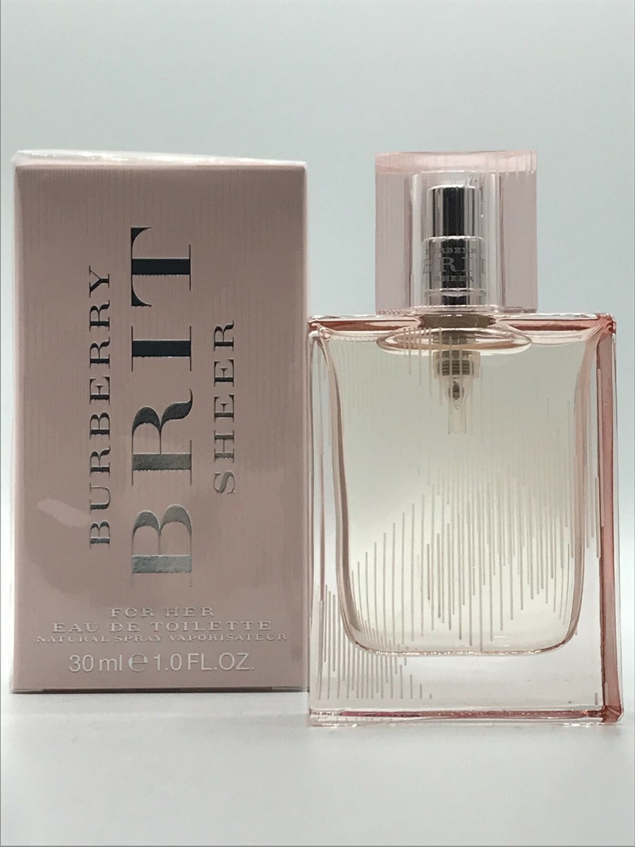 Burberry Brit Sheer Women Perfume edt Spray 1.0 oz New In Box | eBay
