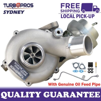 Upgrade Billet Turbo+Genuine Oil Feed Pipe For Mitsubishi Challenger 4D56 2.5L