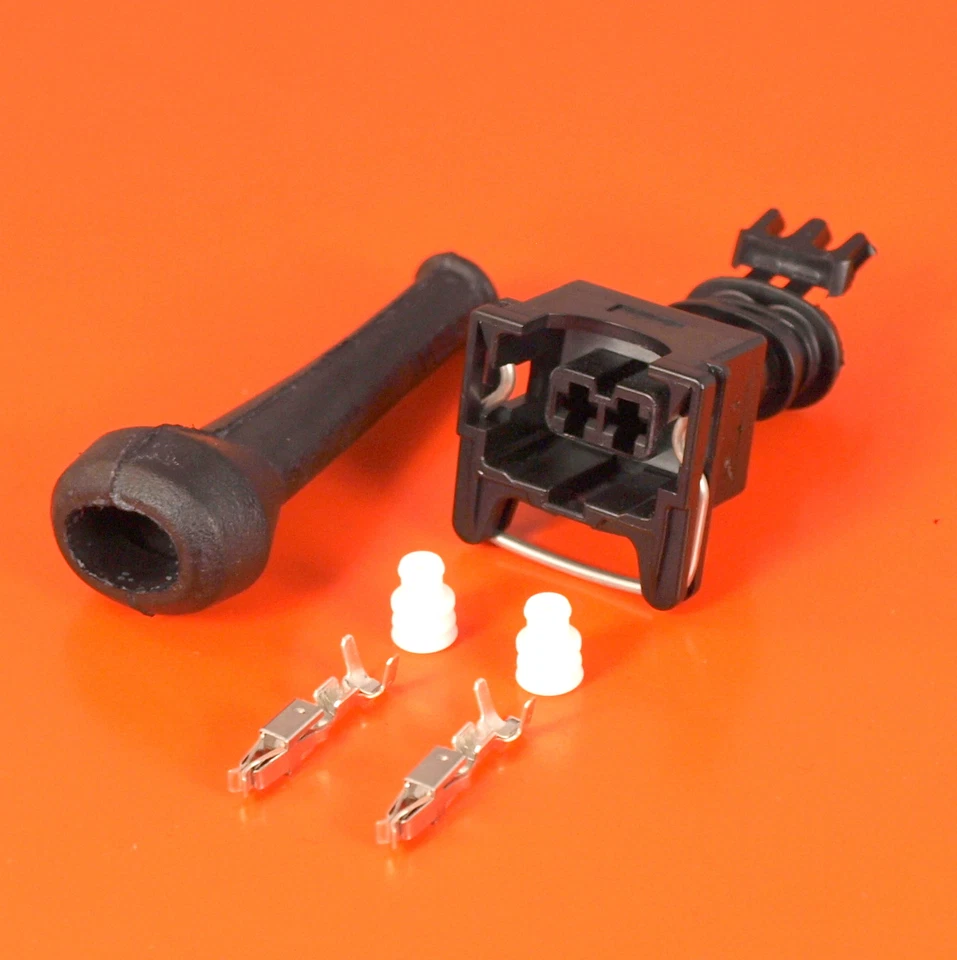 TE CONNECTIVITY Timer di alimentazione junior junior a 2 vie originale AMP/TYCO + terminali avvio e guarnizioni cavo